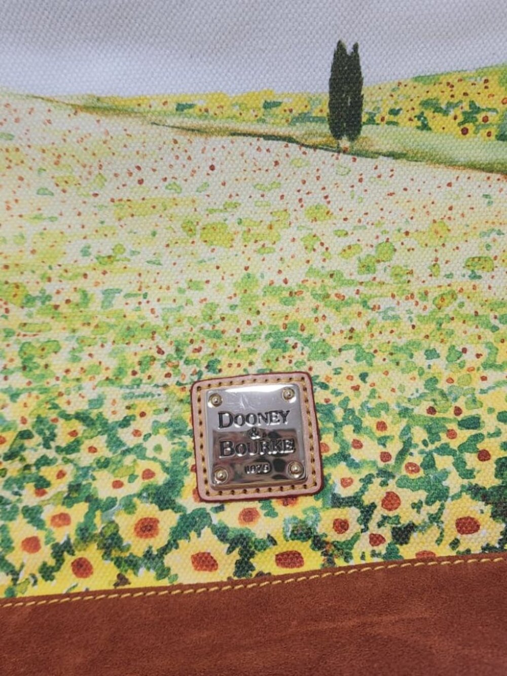 NEW Dooney & Burke Sunflower Tote - Picture 3 of 5